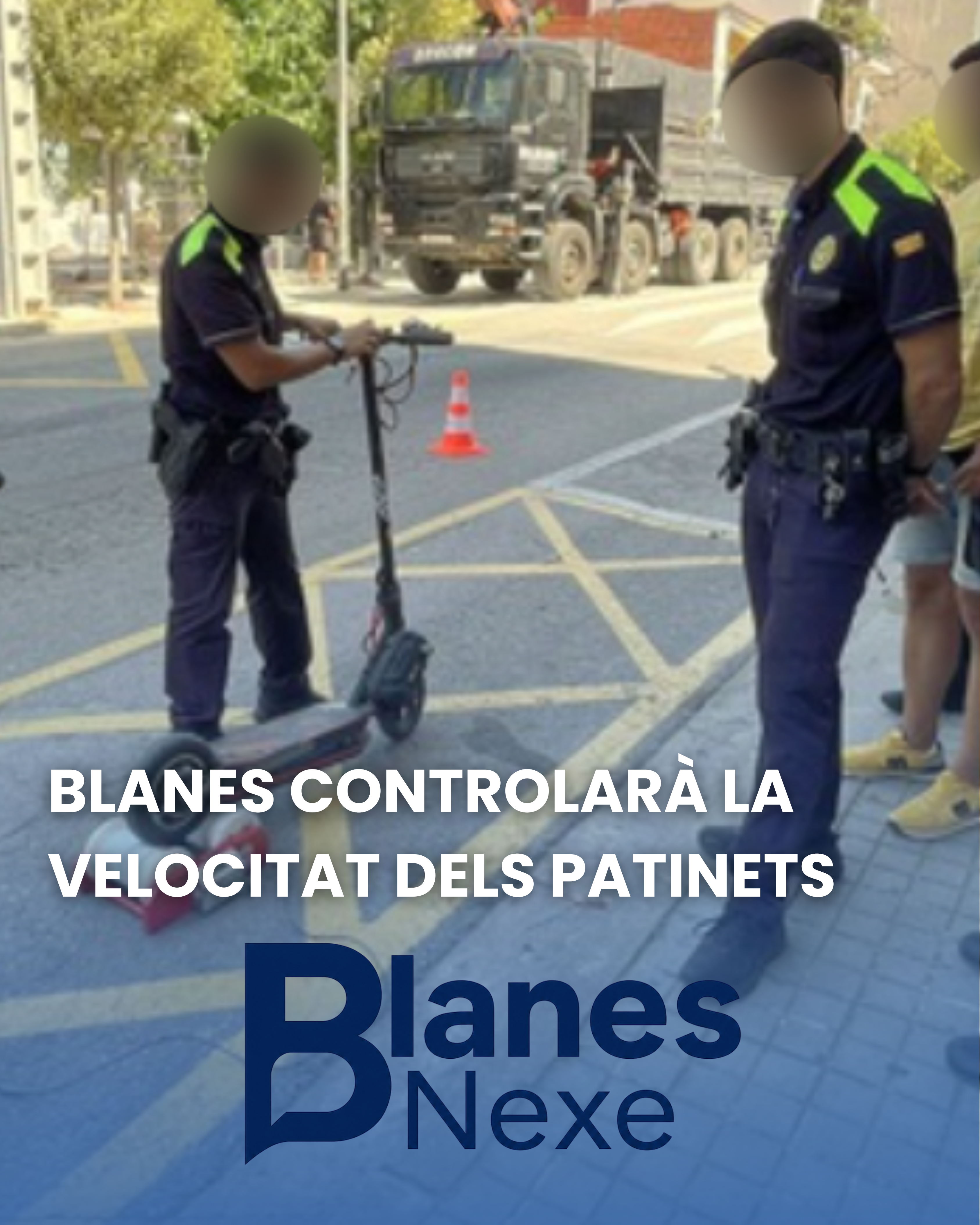 Blanes reforça el control dels patinets elèctrics