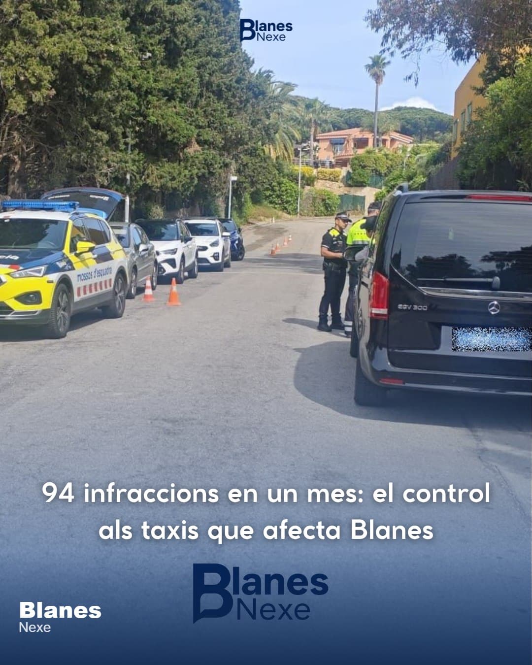 16 taxis pirata detectats a la demarcació de Girona durant l'agost, amb Blanes entre els municipis controlats