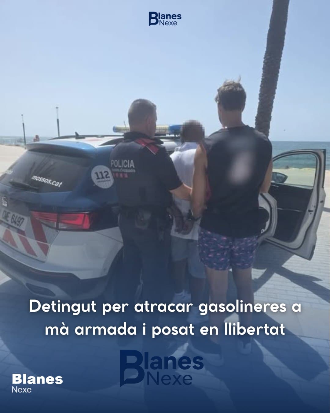 Un home investigat per diversos assalts a gasolineres a mà armada queda en llibertat després de passar pel jutjat de Blanes