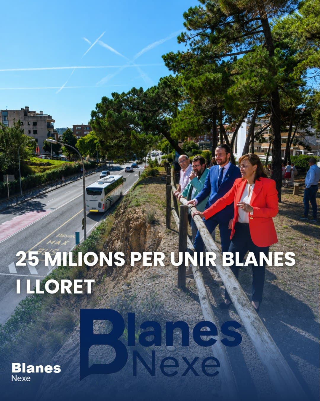 La Generalitat licita per 25 milions el corredor de bus ràpid que unirà Blanes i Lloret per la GI-682